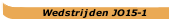 Wedstrijden JO15-1